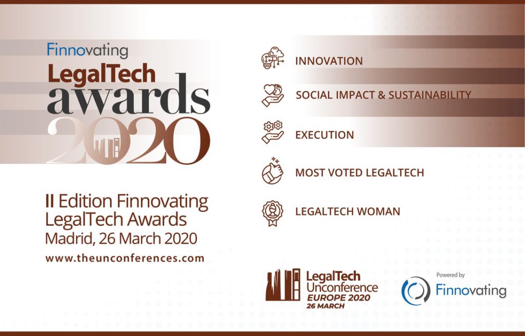 Legaltech awards 2020 - Finnovating